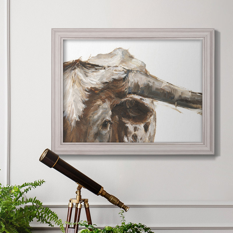 " Steer Clear II " Painting Print, 23" H x 32" W x 2.5" D