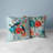 Petal Perched Birds Floral Outdoor Reversible Throw Pillow-101104985-101104992