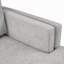 Méridienne moderne de 53,5 po avec accoudoirs double couche-686121872