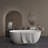 Free Standing Tub 67" X31.5" Deep Soaking Bath Tub Acrylic Freestanding Bathtub J25 Stand Alone Tub
