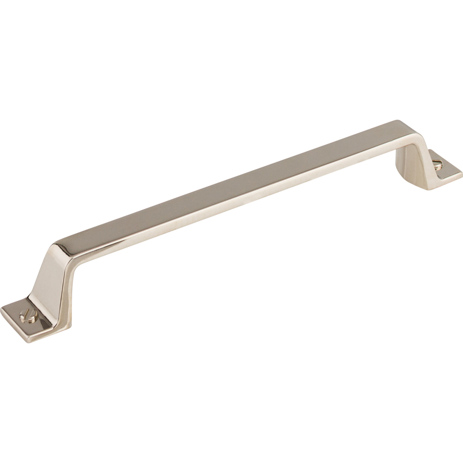 Channing Bar Cabinet Pull, Polished Nickel, 6 5/16" Center to Center