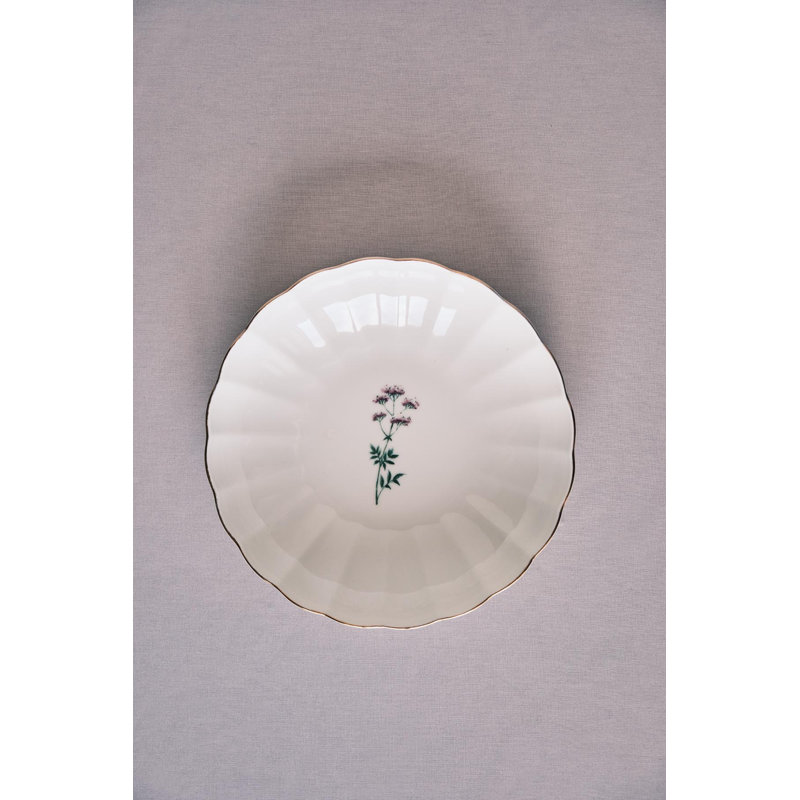 Latitude Run Annslie 100% PORCELAIN Salad Bowl