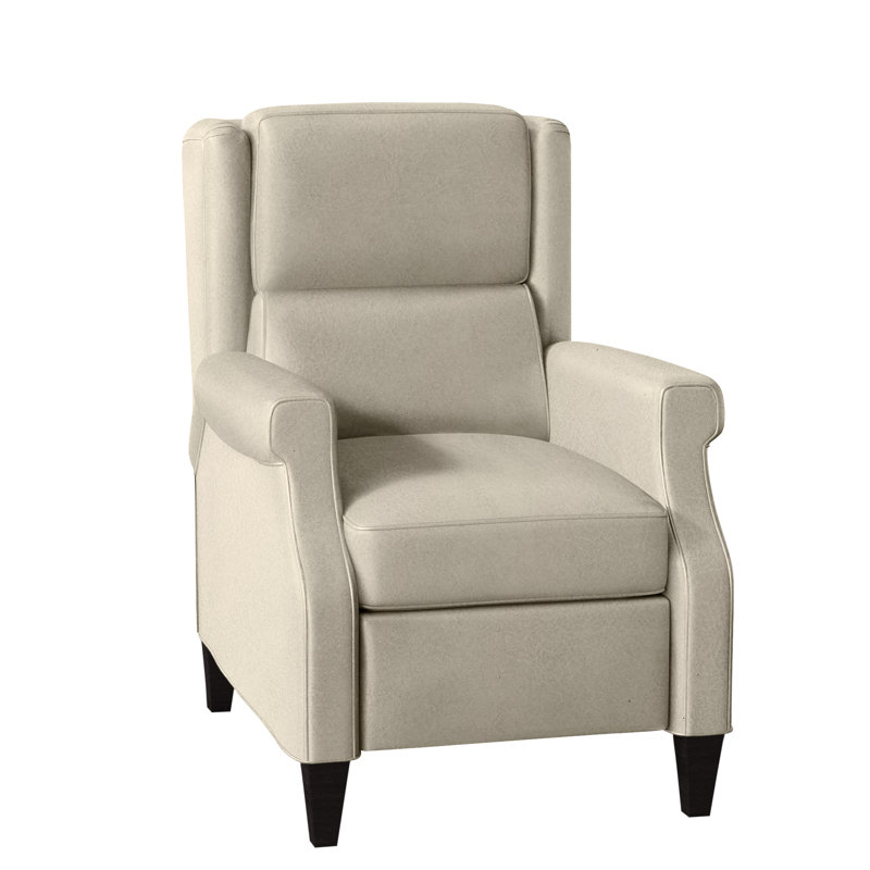 Gallaway Recliner, Aline Fumo Genuine Leather, Plantation, Power