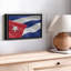 Drapeau cubain, reproduction sur toile-731132880