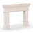 Dallas Cast Stone Fireplace Surround with Standard Hearth-103614195-103614199