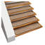 Ensemble de 15 tapis d'escalier antidérapants House, Home and More-84336804