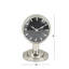Horloge de table analogique en acier inoxydable-407645332