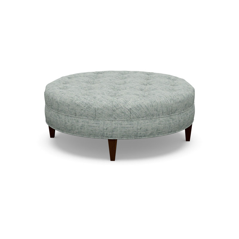 Round Ottoman, Walnut, 9637-82
