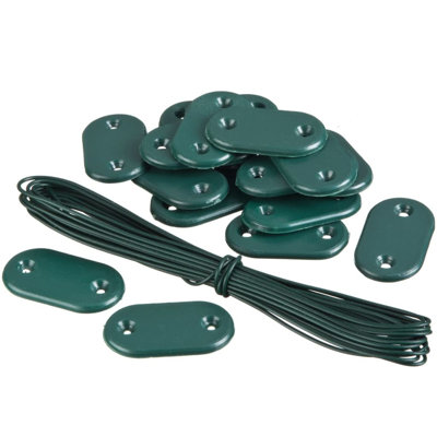 Nature 27 Pieces Garden Screen Fastening Set