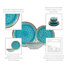 Ruth 12 Piece Dinnerware Set, Service for 4