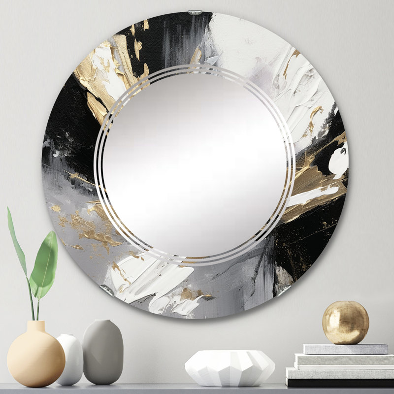 Wieger Circle Mirror, 24" x 24"