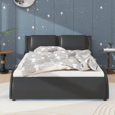 Full & Double Lighted Headboard Beds