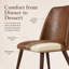 Chaises de salle à manger rembourrées Laqueisha-906883795