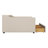 Full Upholstered Tufted Daybed with 2 Drawers