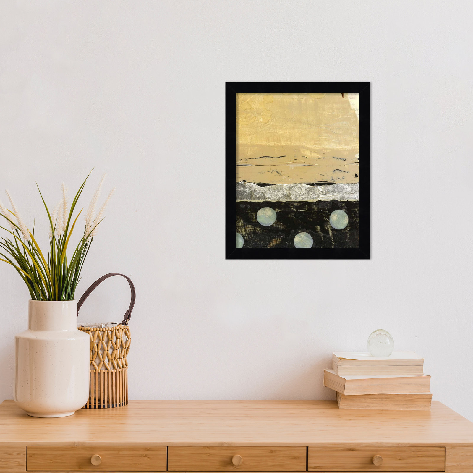Dirty Weather II Print by Natalie Avondet, Black, 13" H x 11" W