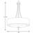 Ernestina 4 - Light Dimmable Drum Chandelier-23857684