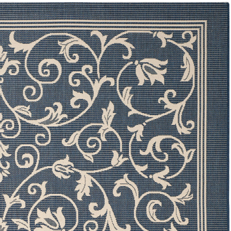 Galena Performance Floral Indoor/Outdoor Area Rug, Runner 2'3" x 8'