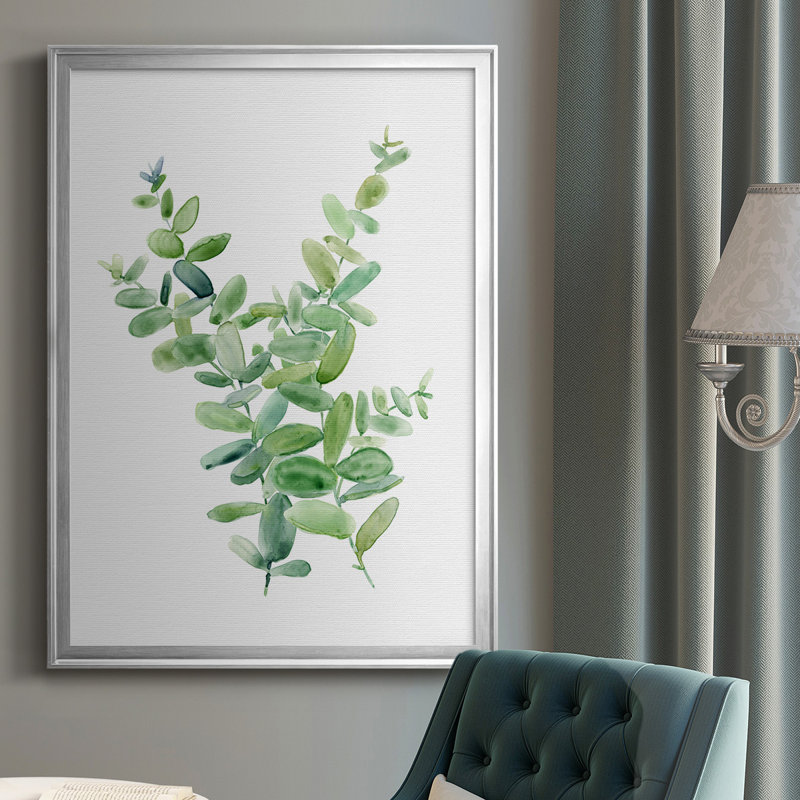 Eucalyptus III, reproduction encadrée de qualité supérieure - prête à être accrochée, H 42,5 po x l 30,5 po x P 1,25 po