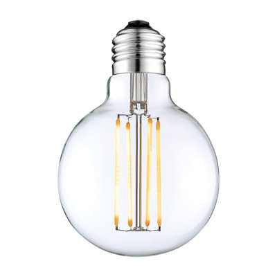 5 Watt G25 Clear LED Light Bulb