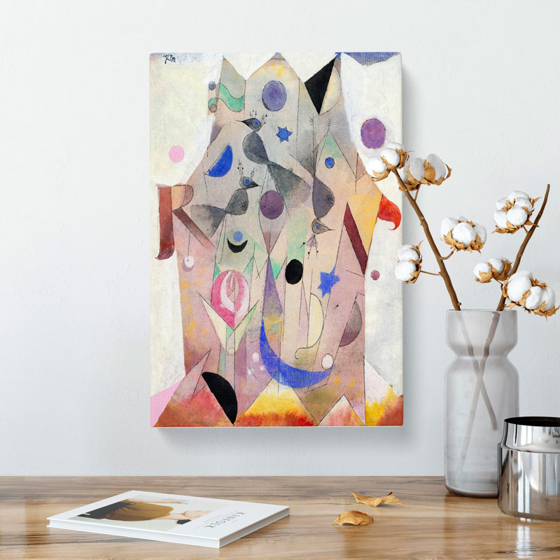 Persian Nightingales by Paul Klee - Wrapped Canvas, 76cm H x 50cm W x 3cm D