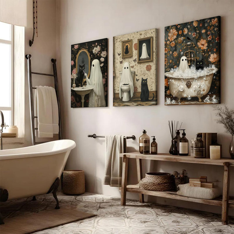 3 Piece Wrapped Canvas Print, 40 cm H x 30 cm W