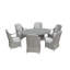 Ensemble repas d'extérieur 6 personnes L 70,87 po Dut
