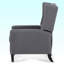 Fauteuil à oreilles inclinable manuel, fauteuil à oreilles larges Margheoala-779473766