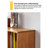Minimalist Solid Wood Open Bookshelf with Drawers
