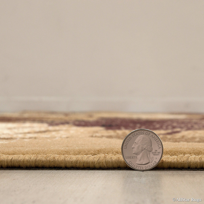 Geometric Indoor Rug, Rectangle 5'2" x 7'1"
