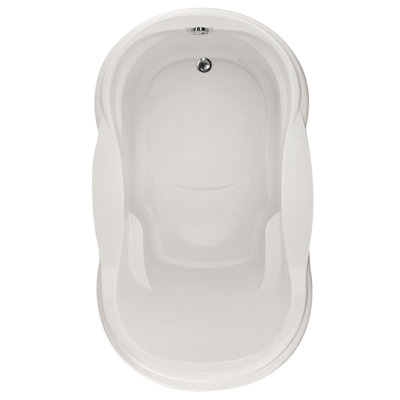 Vanessa 72.5'' x 42'' Soaking Acrylic Bathtub