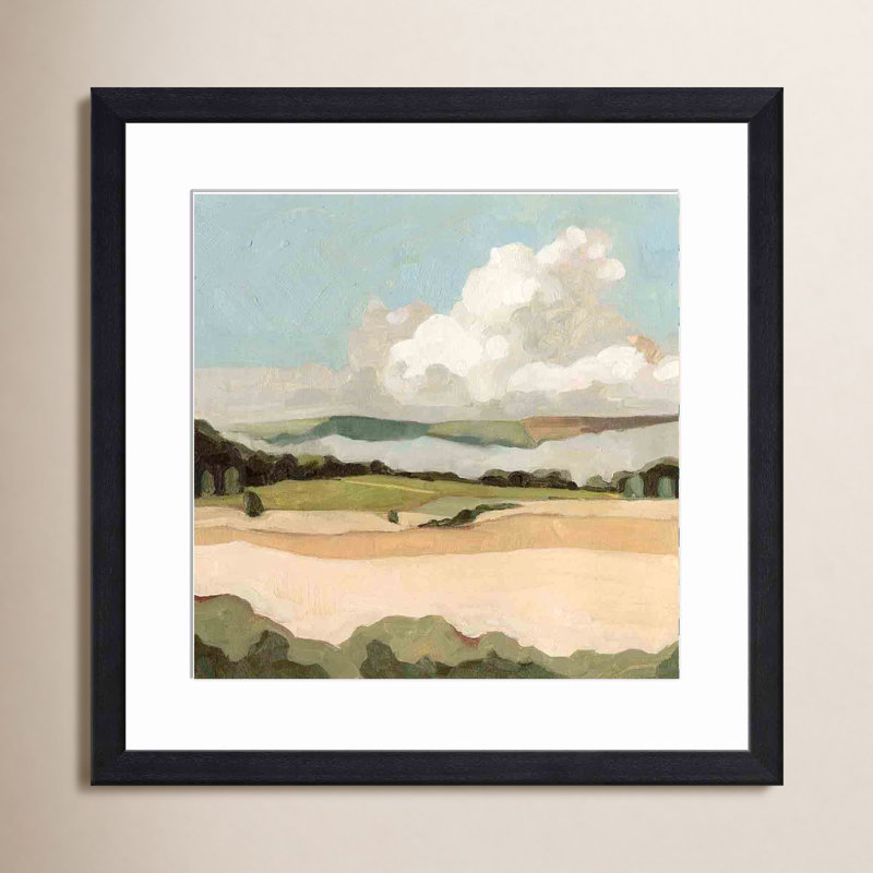 Cumulus Landscape II by Emma Scarvey, 12"H x 8"W, Natural