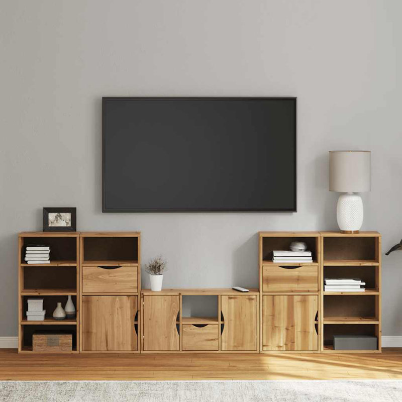 Unfinished Entertainment Centre for TVs up to 32", Natural