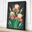 Iris Blooms Botanical - Wrapped Canvas-444774995-444775000