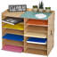 Organisateur de documents en bois