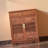 Solid wood furniture storage shoe cabinet