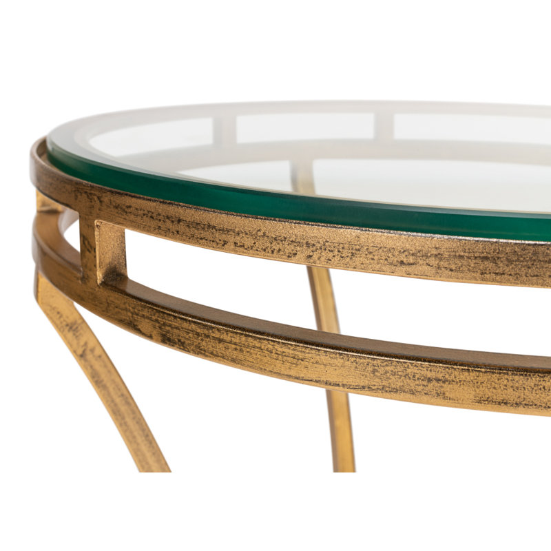 Schlegel Glass End Table