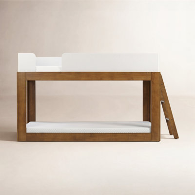Ambur Twin over Twin Solid Wood Standard Bunk Bed