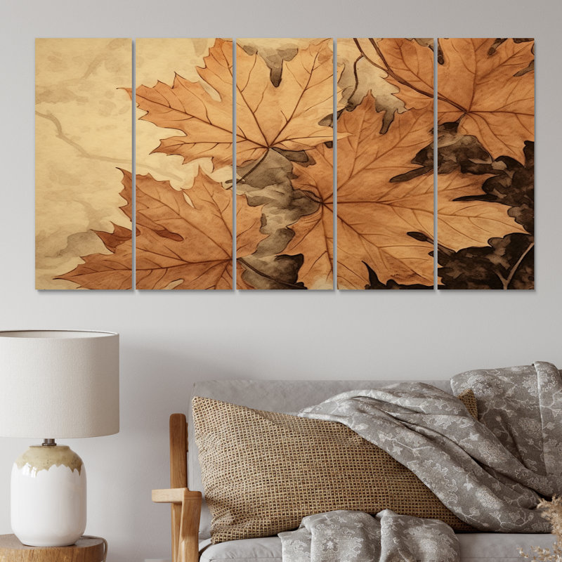 Traditional Plants & Flowers Wall Decor on Metal