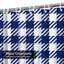 Rideau de douche bleu à motif géométrique écossais bleu avec 12 crochets-1245944482
