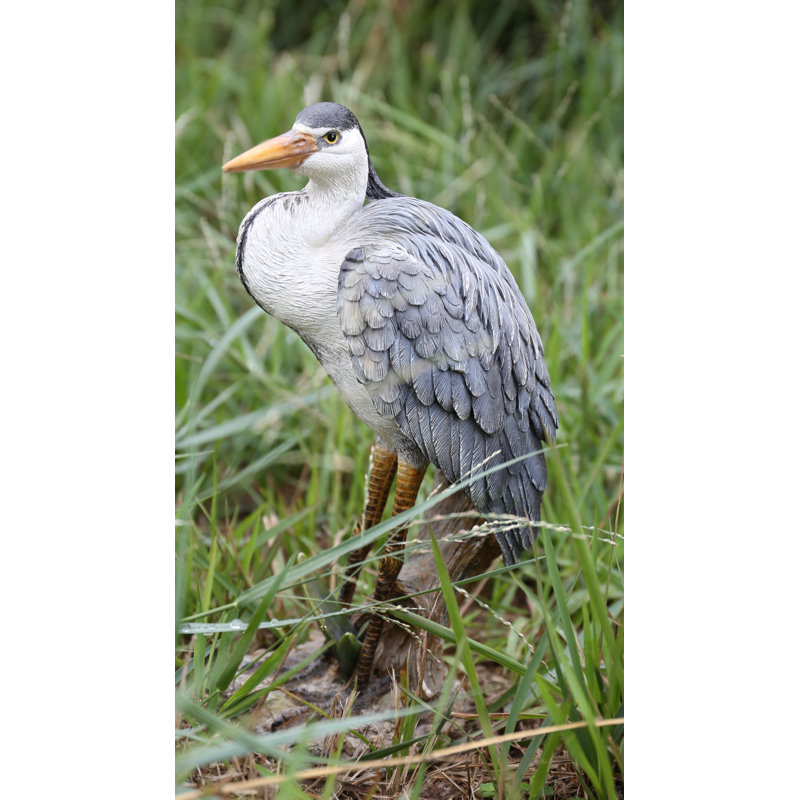 Heron Standing Statue