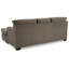 Ead Sectional Sofa Chaise, 4 Pillows, Polyester-111119555-111119554