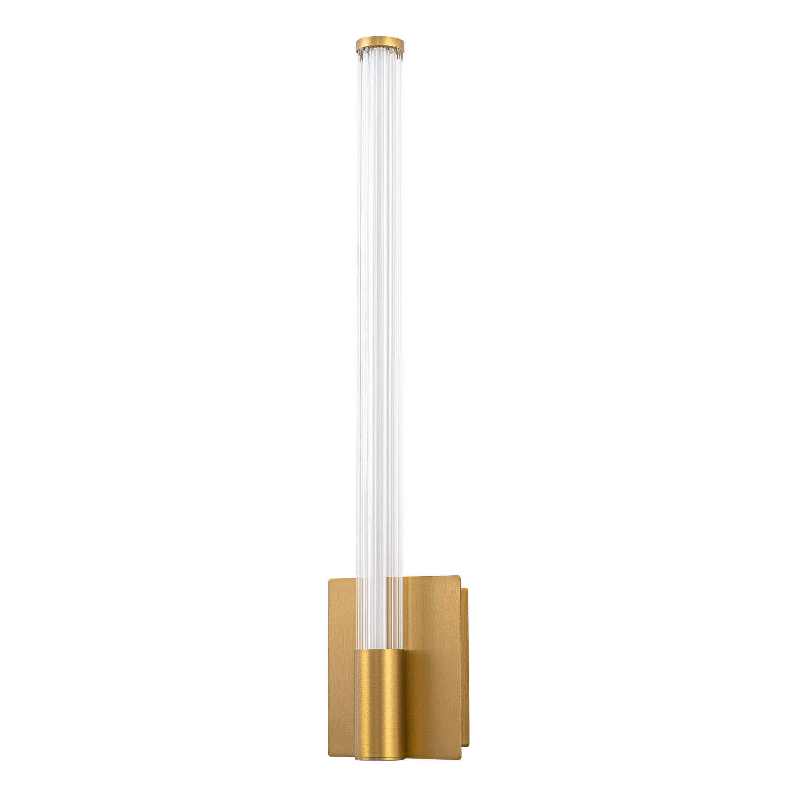 Maxe Dimmable LED Wall Sconce, 24-in, Gold