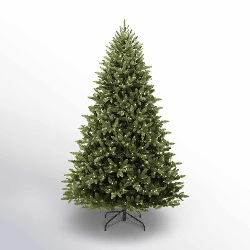 7.5' Lighted Spruce Christmas Tree