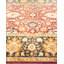 Tapis unique noué à la main Keenan - bourgogne, 8 pi 1 po x 10 pi 2 po