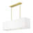 Ashauna 4-Light Dimmable Rectangular Chandelier-255930548