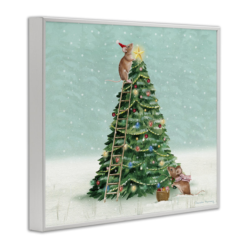 «Merry Mice Motif Giclee Art», conception par Danielle Murray, H 16 po x l 20 po