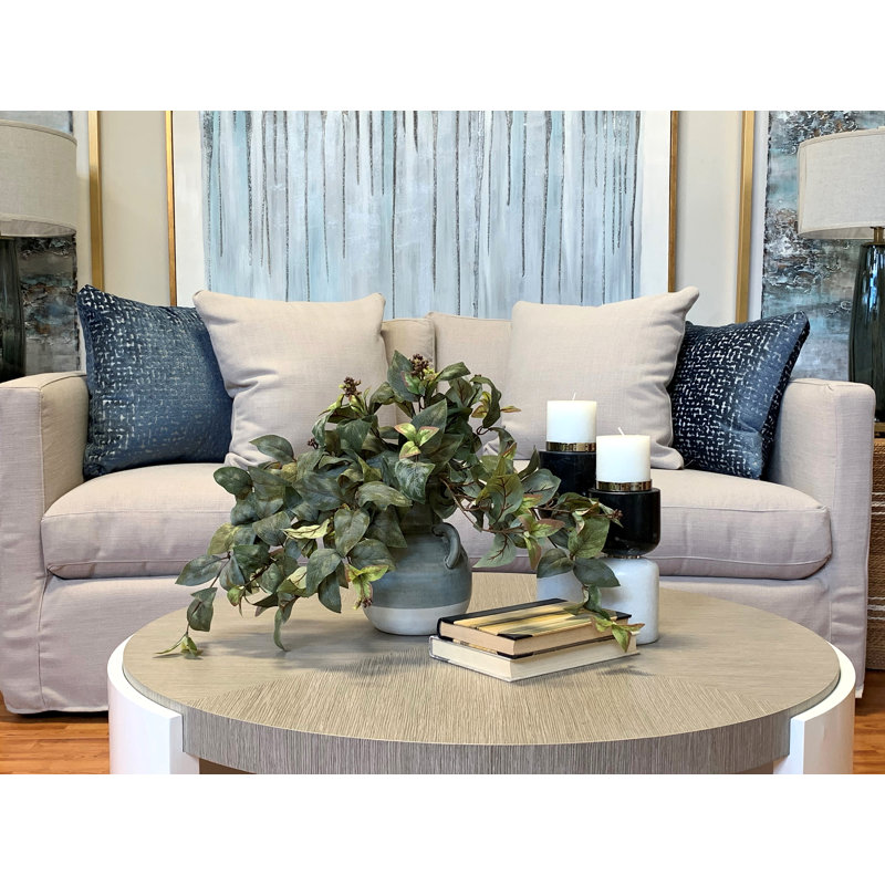 Richason Faux Foliage Plant in Ceramic Vase