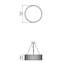 1 - Light LED Chandelier-68946485-68946489-116241731