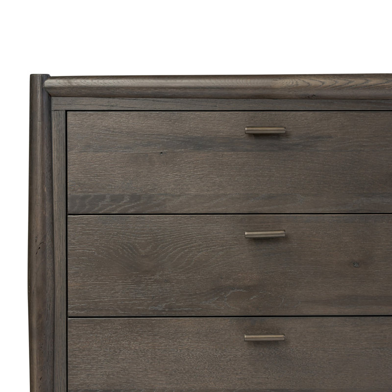 Glenview 6 - Drawer Dresser, Smoked Black
