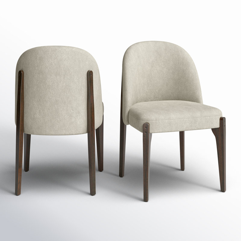 Frances Dining Chair (set of 2), Luna Gray